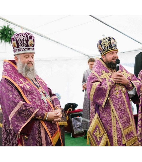 Епископ Порфирий принял участие в престольном празднике Спасской женской обители города Кобрина