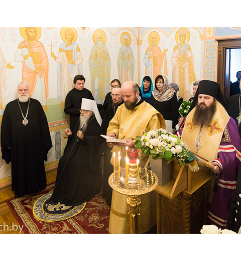 В Минске молитвенно отметили 40-летие служения митрополита Филарета на Белорусской земле