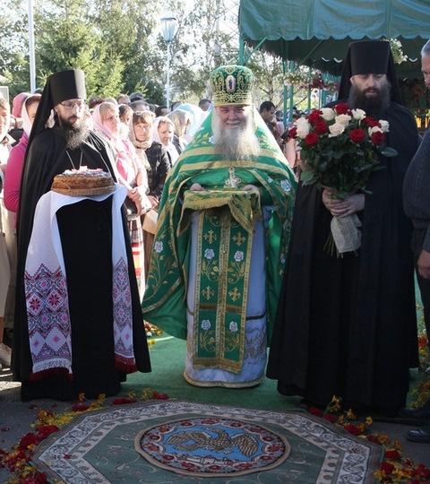 Торжества в день памяти преподобномученика Афанасия, игумена Брестского