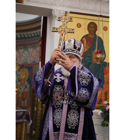 В Спасо-Евфросиниевском монастыре прошли торжества, посвященные престольному празднику обители – Воздвижению Честного и Животворящего Креста Господня
