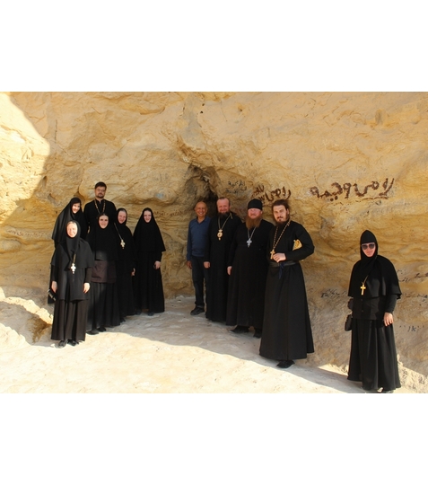 Епископ Порфирий возглавил делегацию игуменов и игумений, посетившую монастыри Египта