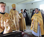 11-Епископ Порфирий совершил Божественную литургию в  Успенском Тадулинском женском монастыре Витебской епархии 25.07.17