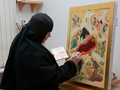 Иконописец монахиня Мария (Егерева): «Иконы пишет Господь»