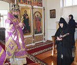20-Епископ Порфирий посетил Свято-Пантелеимоновский женский монастырь в городе Браславе 17.03.18