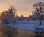 33-Зимний восход над Истрой Фото: Андрей Уляшев