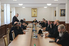 Руководители монастырей Брестской епархии приняли участие в очередном заседании епархиального Совета