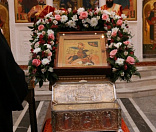 55-Принесение мощей великомученика Димитрия Солунского в Спасо-Евфросиниевский монастырь