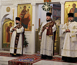 22-Предстоятель Белорусской Православной Церкви совершил Божественную литургию в Спасо-Евфросиниевском монастыре