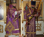 4-Пустынский Успенский мужской монастырь. Визит епископа Порфирия. 10 апреля 2016 г.