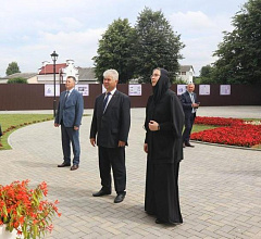 Уполномоченный по делам религий и национальностей Беларуси Александр Румак посетил Спасский женский монастырь в Кобрине