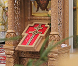 35-Предстоятель Белорусской Православной Церкви совершил Божественную литургию в Спасо-Евфросиниевском монастыре