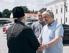 7 июля Жировичскую обитель посетил Чрезвычайный и Полномочный Посол Российской Федерации в Республике Беларусь