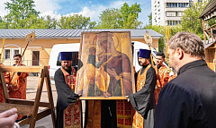 Чтимый список Иерусалимского образа Пресвятой Богородицы возвращен подворью Кресто-Воздвиженского монастыря в Москве