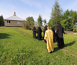 6-Епископ Порфирий совершил Божественную литургию в  Успенском Тадулинском женском монастыре Витебской епархии 25.07.17