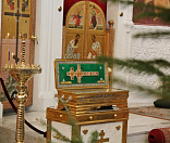 40-Предстоятель Белорусской Православной Церкви совершил Божественную литургию в Спасо-Евфросиниевском монастыре