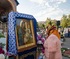 На праздновании Марьиногорской иконе Божией Матери молились монашествующие монастырей Борисовской епархии [+ВИДЕО]