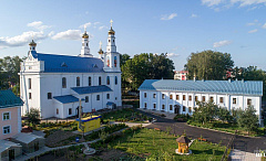 Сестры милосердия посетили Покровский женский монастырь в городе Толочине