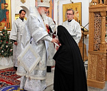 62-Предстоятель Белорусской Православной Церкви совершил Божественную литургию в Спасо-Евфросиниевском монастыре