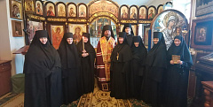 В Мироносицкой женской обители города Бобруйска епископ Серафим совершил монашеский постриг