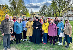 Мироносицкий монастырь в Бобруйске посетили члены клуба «Настаўнік»