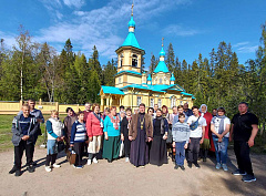 Паломники из Кричева посетили Спасо-Преображенский монастырь на Валааме