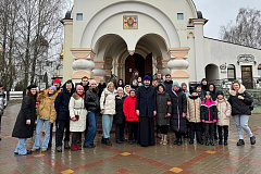 Представители Белорусского общества глухих посетили Елисаветинский женский монастырь в Минске
