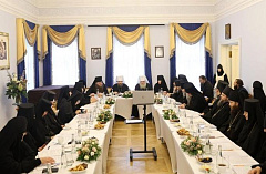Состоялось очередное собрание игуменов и игумений ставропигиальных монастырей Русской Православной Церкви