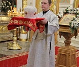 24-Предстоятель Белорусской Православной Церкви совершил Божественную литургию в Спасо-Евфросиниевском монастыре