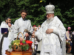 19 августа престольный праздник отметили в Спасо-Преображенском мужском монастыре агрогородка Хмéлево