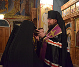 8-Епископ Порфирий посетил Вознесенский Барколабовский женский монастырь 12.03.17