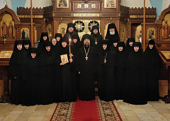 Начальник Русской духовной миссии в Иерусалиме совершил в Крестовой церкви монашеский постриг сотрудницы Миссии