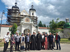 В Юровичский монастырь совершили паломничество члены православного общества трезвости «Преображение» г. Мозыря.
