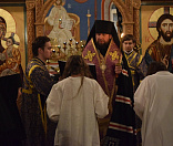 11-Епископ Порфирий посетил Вознесенский Барколабовский женский монастырь 12.03.17