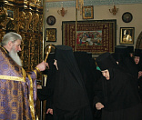 24-Свято-Никольский женский монастырь Могилевской епархии 9 апреля 2016 года посетил Председатель синодального отдела по монастырям