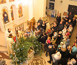 28-Рождество Христово 2019 года в Свято-Елисеевском Лавришевском мужском монастыре