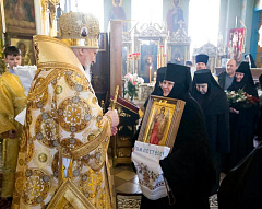 В день своего рождения архиепископ Гомельский и Жлобинский Стефан посетил Иоанно-Кормянский женский монастырь