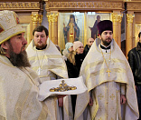 8-Предстоятель Белорусской Православной Церкви совершил Божественную литургию в Спасо-Евфросиниевском монастыре