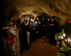 В Псково-Печерской обители почтили память архимандрита Иоанна (Крестьянкина) [+ВИДЕО]