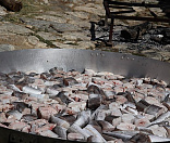 9-Приготовление рыбы Фото: Виталий Кислов / Православие.Ru