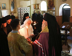 В Спасо-Преображенском монастыре агрогородка Хмелево состоялся монашеский постриг