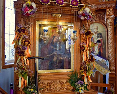 В Казимировском женском монастыре состоялись торжества в честь местночтимой чудотворной иконы Богоматери