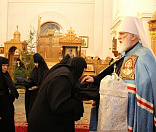 18-Предстоятель Белорусской Православной Церкви совершил Божественную литургию в Спасо-Евфросиниевском монастыре