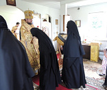 24-Епископ Порфирий совершил Божественную литургию в  Успенском Тадулинском женском монастыре Витебской епархии 25.07.17