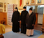 17-Визит епископа Порфирия в Спасо-Преображенский мужской монастырь, д. Хмелево. Ноябрь, 2015 г.