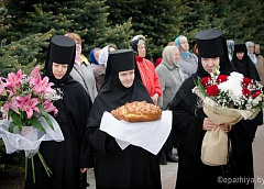 День памяти блаженной Матроны Московской в Тихвинском женском монастыре