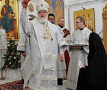 61-Предстоятель Белорусской Православной Церкви совершил Божественную литургию в Спасо-Евфросиниевском монастыре