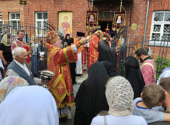 9 августа в Пантелеимоновом женском монастыре города Браслава епископ Игнатий возглавил престольный праздник