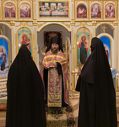 В Успенском женском монастыре города Орши состоялся монашеский постриг