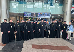 Завершилось пребывание в Египте монашеской делегации Русской Православной Церкви
