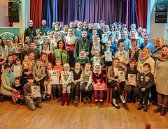 15 января в Елисаветинском монастыре Минска прошла рождественская встреча для семей со всей Беларуси